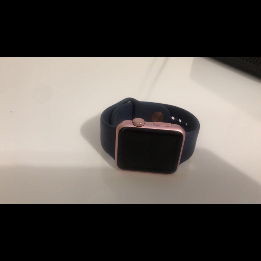 Rose Gold series 1 apple watch 42 mm
